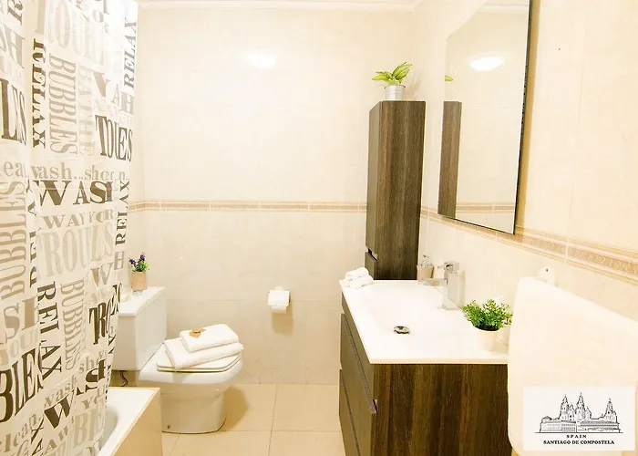 Centro Апартаменты Сантьяго-де-Компостела